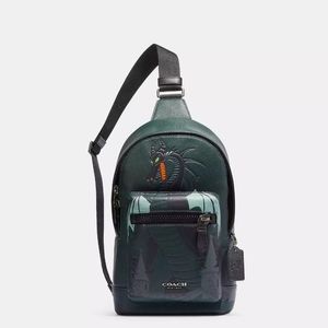 Coach x Disney Malificent West pack